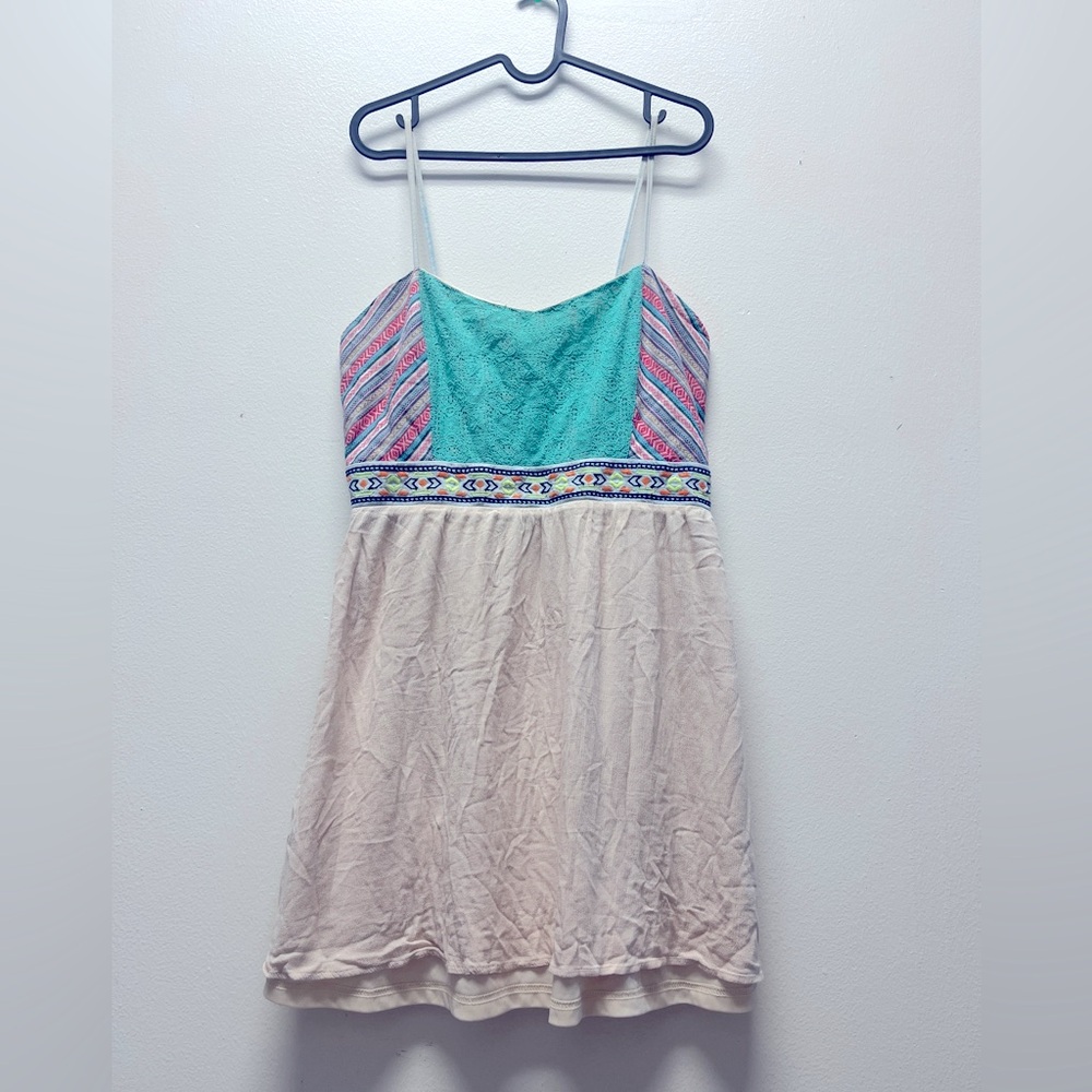 Flying Tomato || Size L || Boho Summer Mini-dress